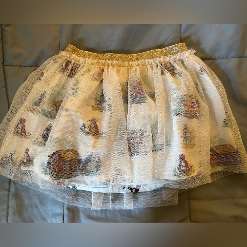 EUC Genuine Kids Little Red Riding Hood Skirt 3T